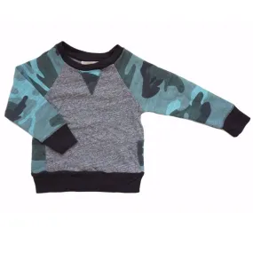 Miki Miette Camo Iggy Boys Sweatshirt