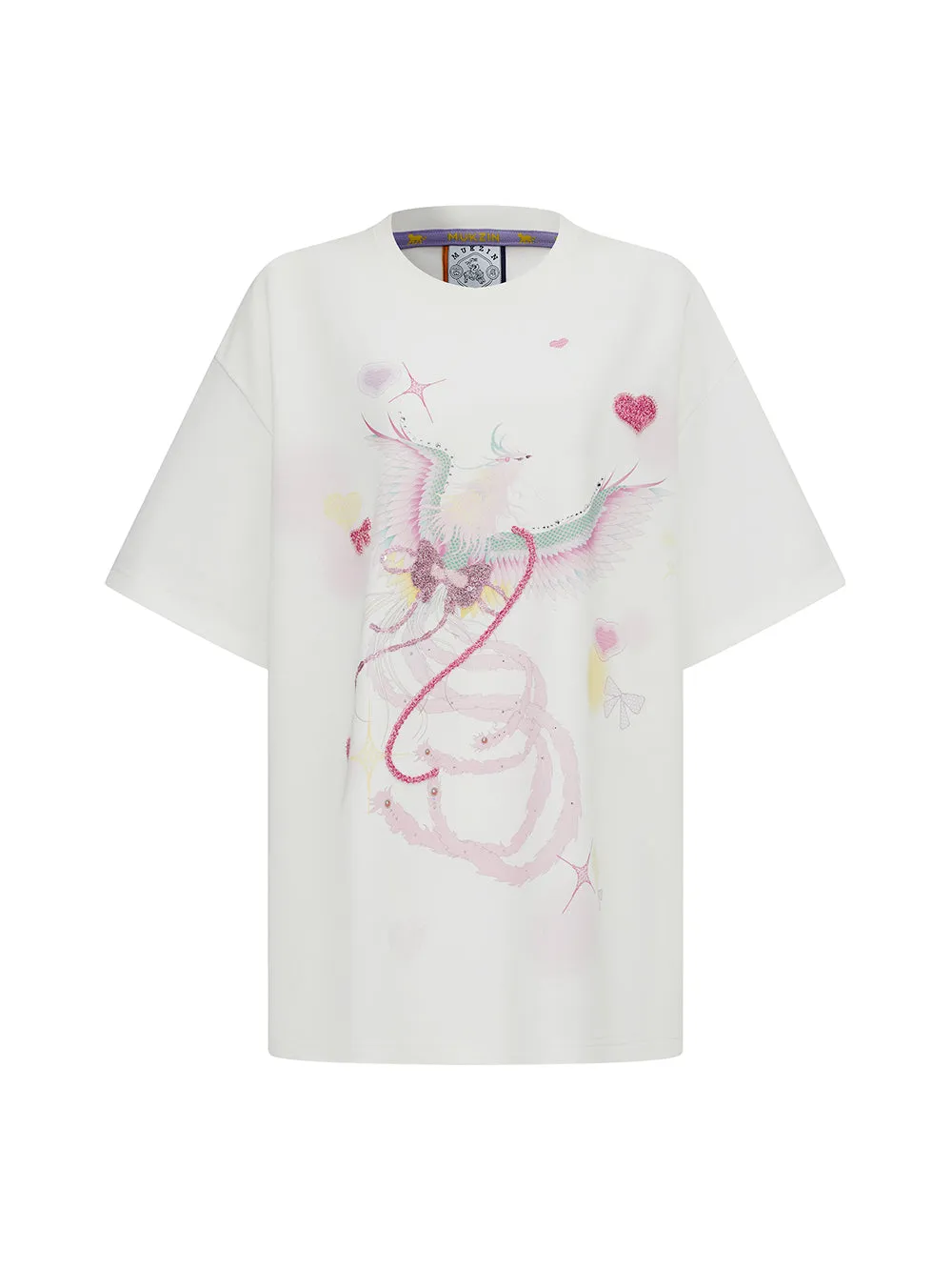 MUKZIN Casual Loose Printed T-shirt