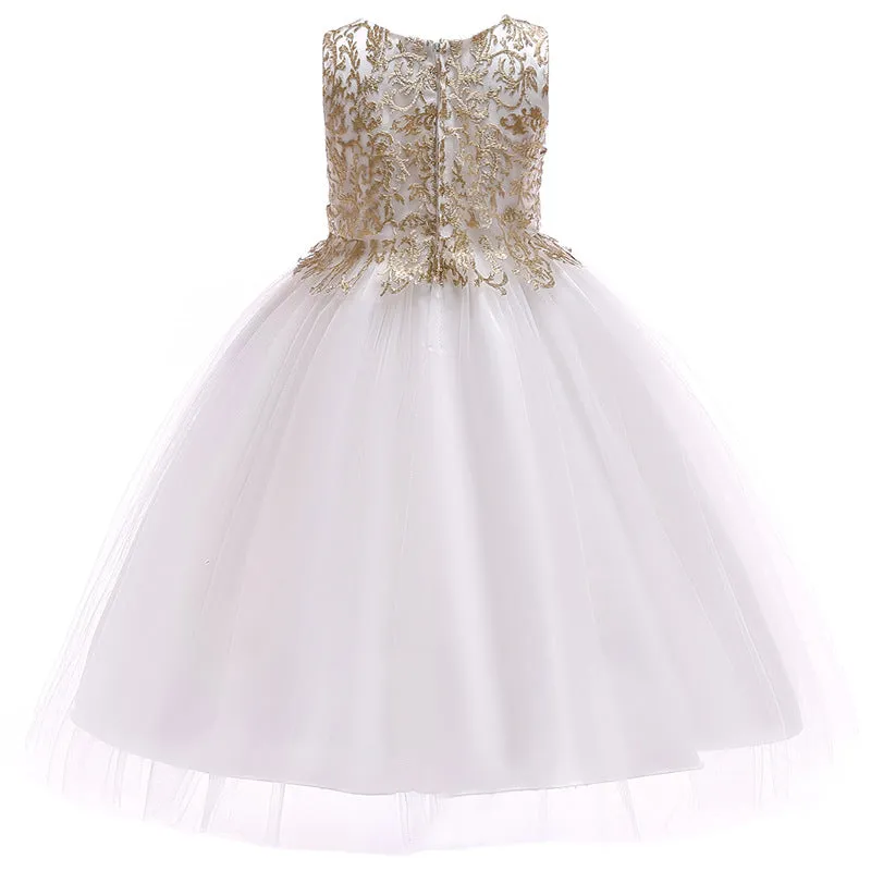 New Year Clothing Christmas Dress Children's Dress Girls' Princess Dress Christmas Kids