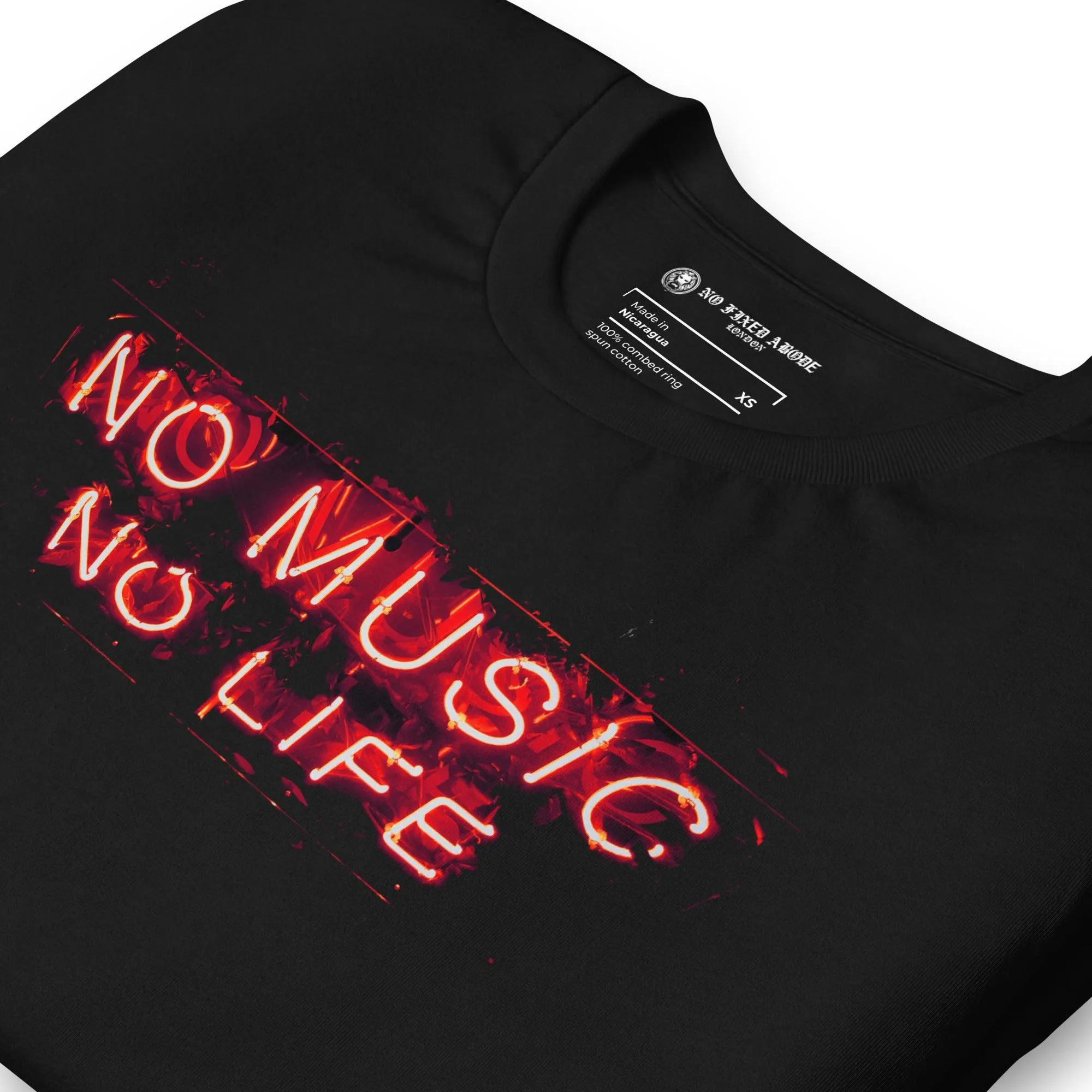 No Music No Life Neon T-shirt