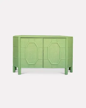 Octagon Rattan Sideboard