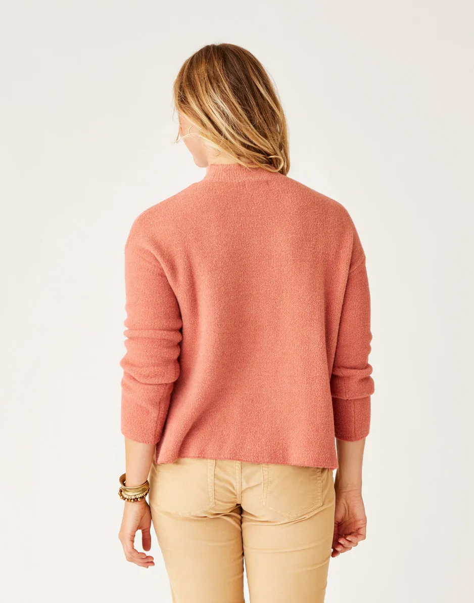 Olivia Plush Sweater: Henna Heather