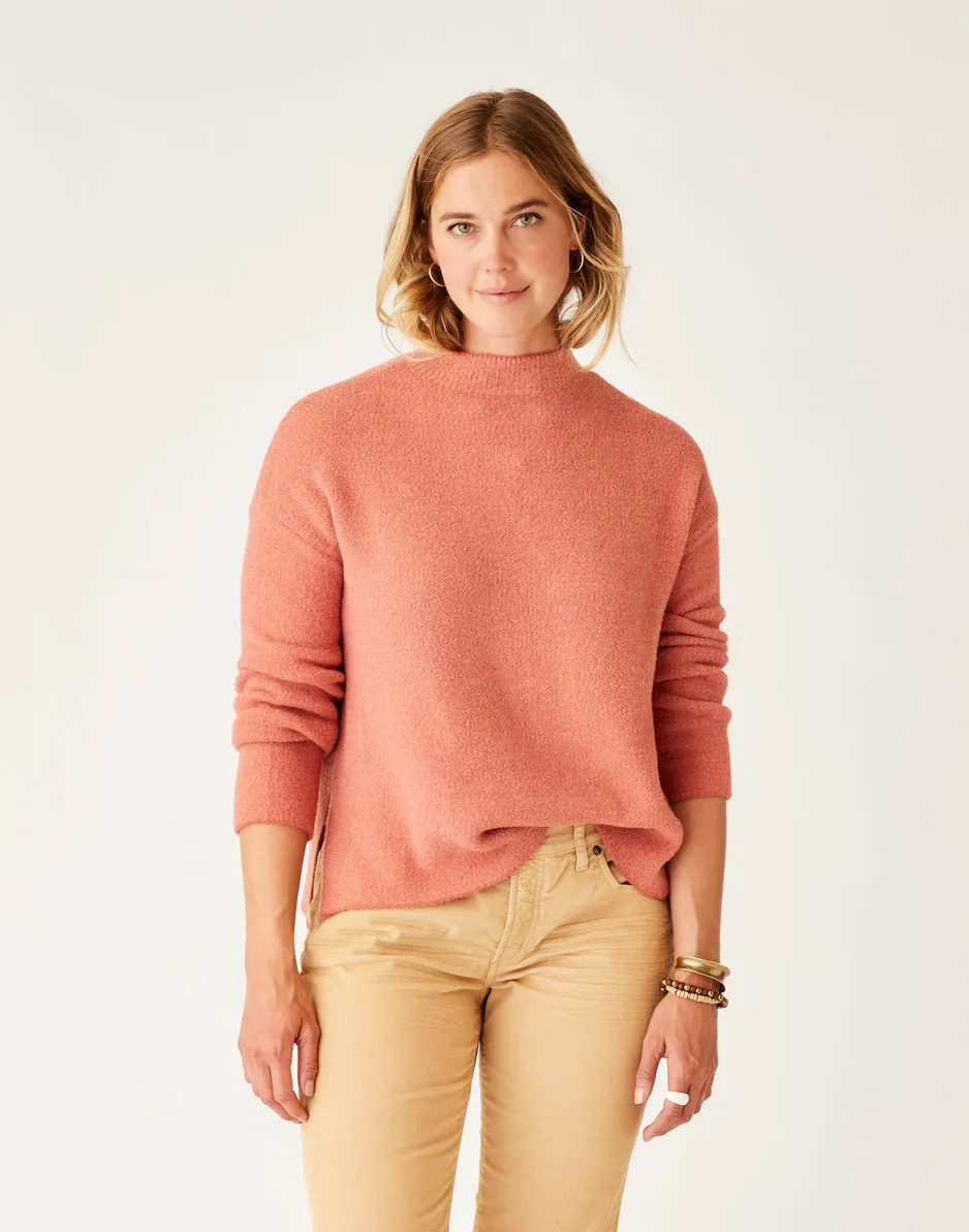 Olivia Plush Sweater: Henna Heather