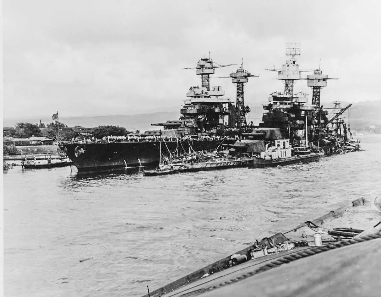 Original U.S. WWII “Navy Brass” Washer Recovered From U.S.S. Tennessee (BB-43) During Repairs After Attack on Pearl Harbor - Recovered by MM1 H.J. Salcido