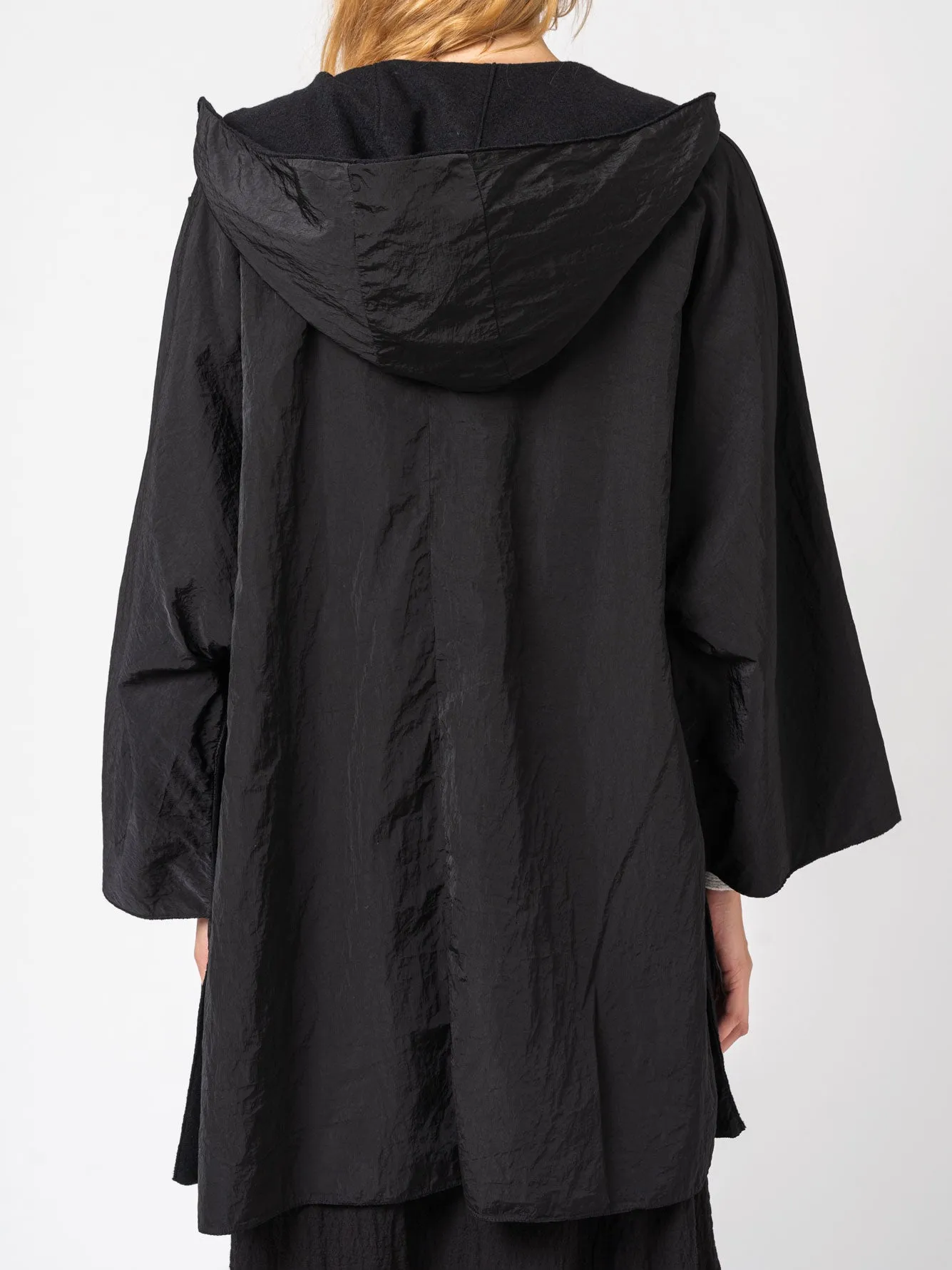 Oversize Hooded Cape