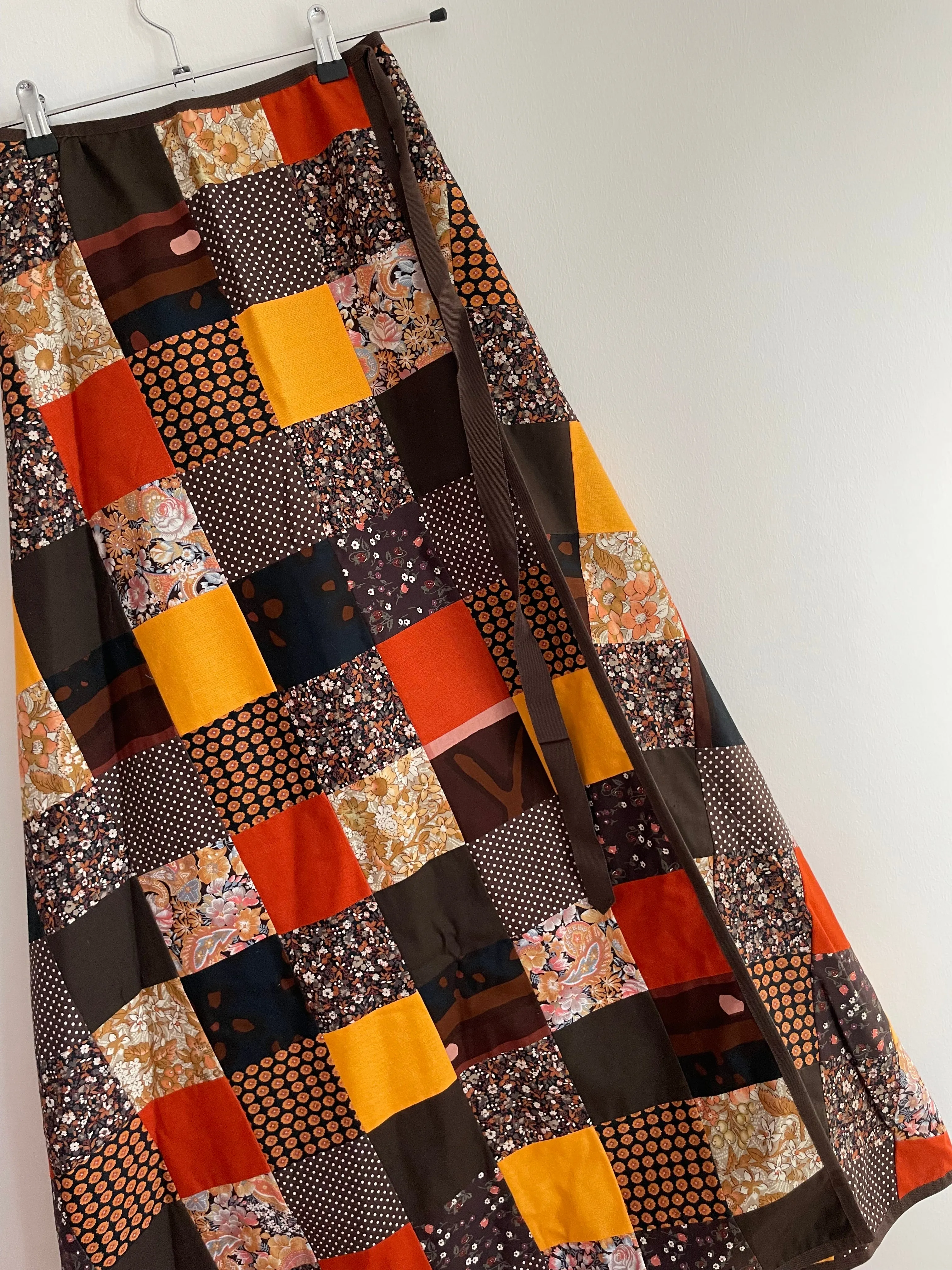 Patchwork Maxi Skirt