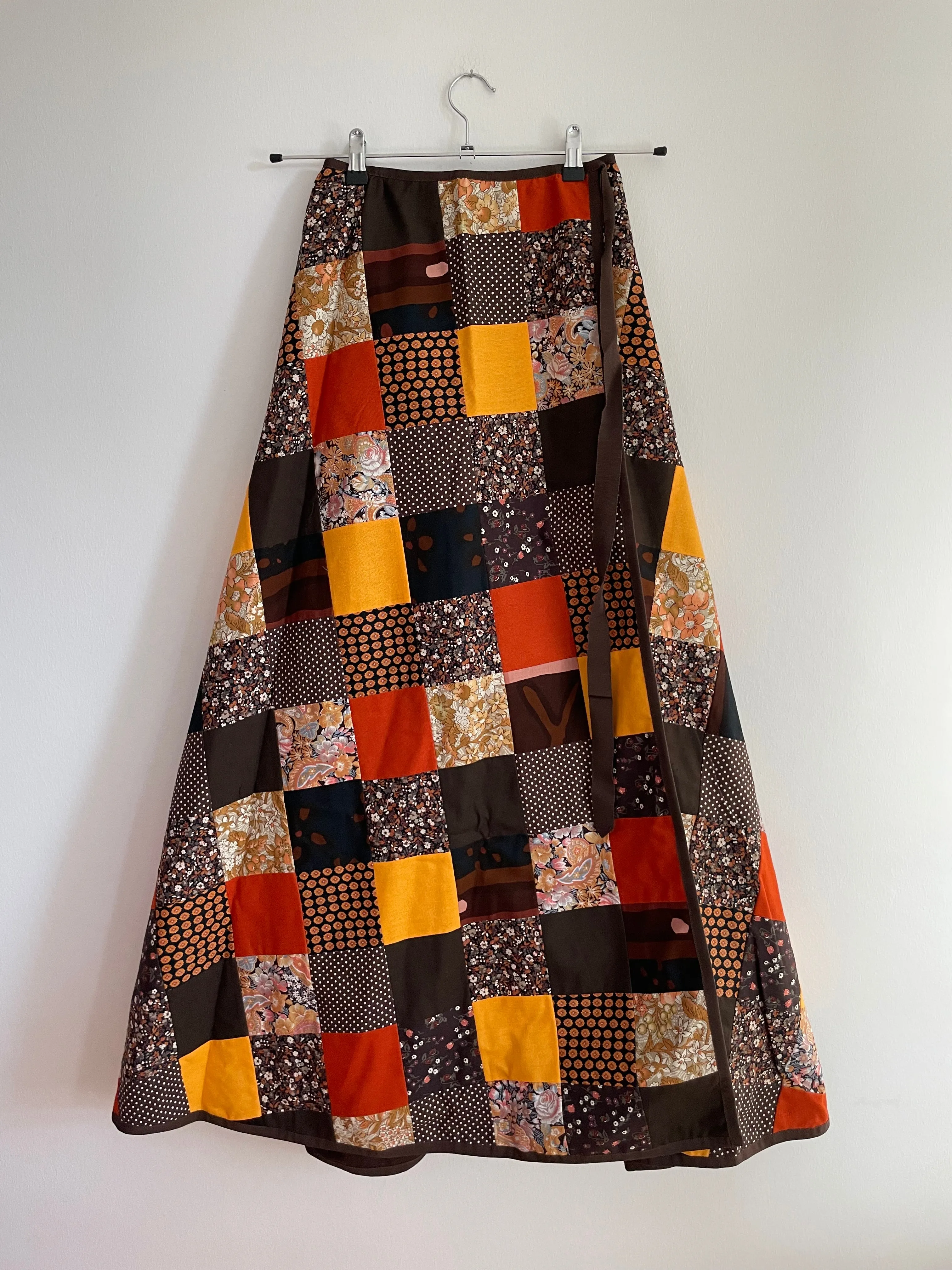 Patchwork Maxi Skirt