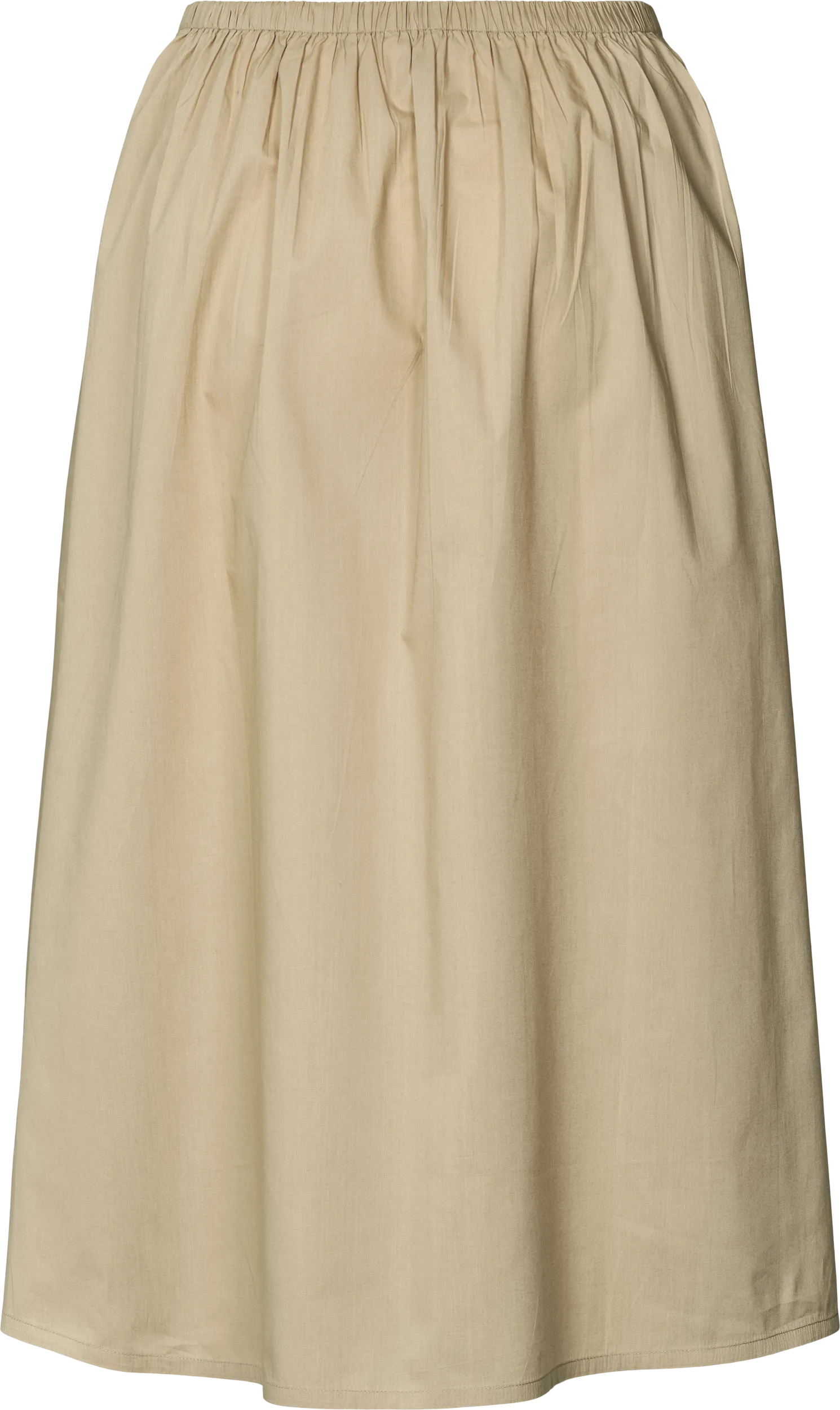 Petra Skirt Cotton Poplin - Chinchilla