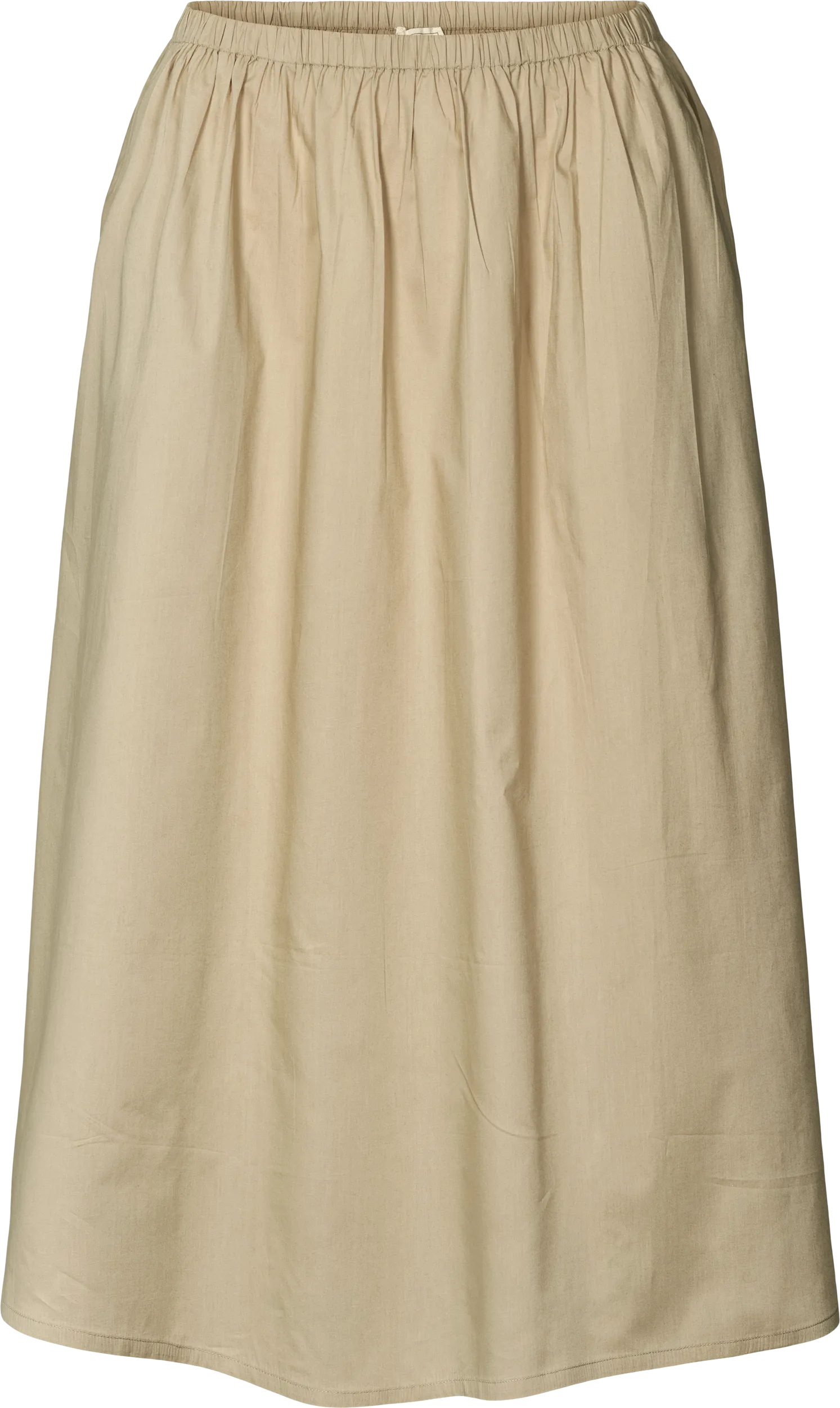 Petra Skirt Cotton Poplin - Chinchilla