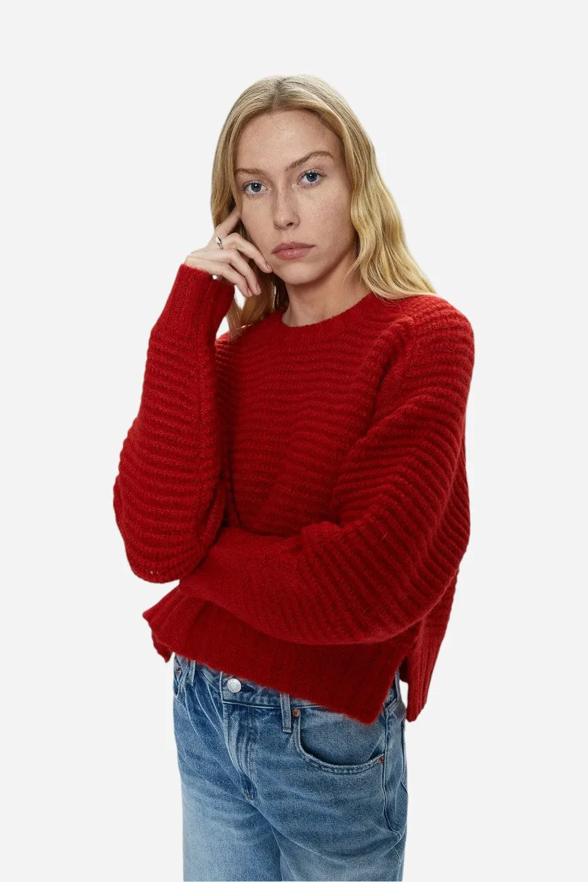 Pistola Adina Sweater in Rouge