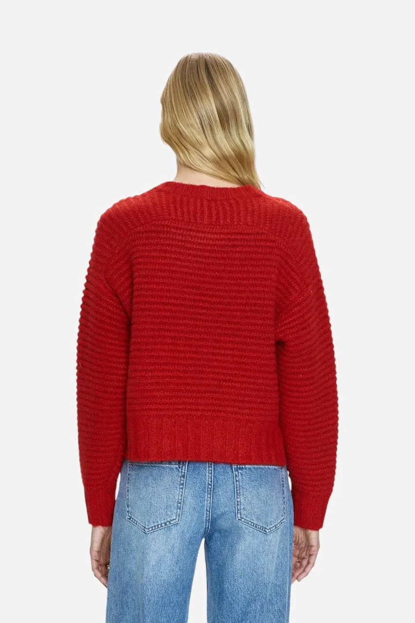 Pistola Adina Sweater in Rouge