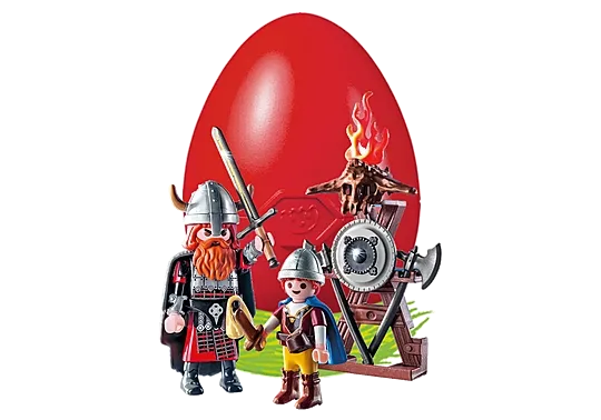 Playmobil Vikings with Shield Easter Egg