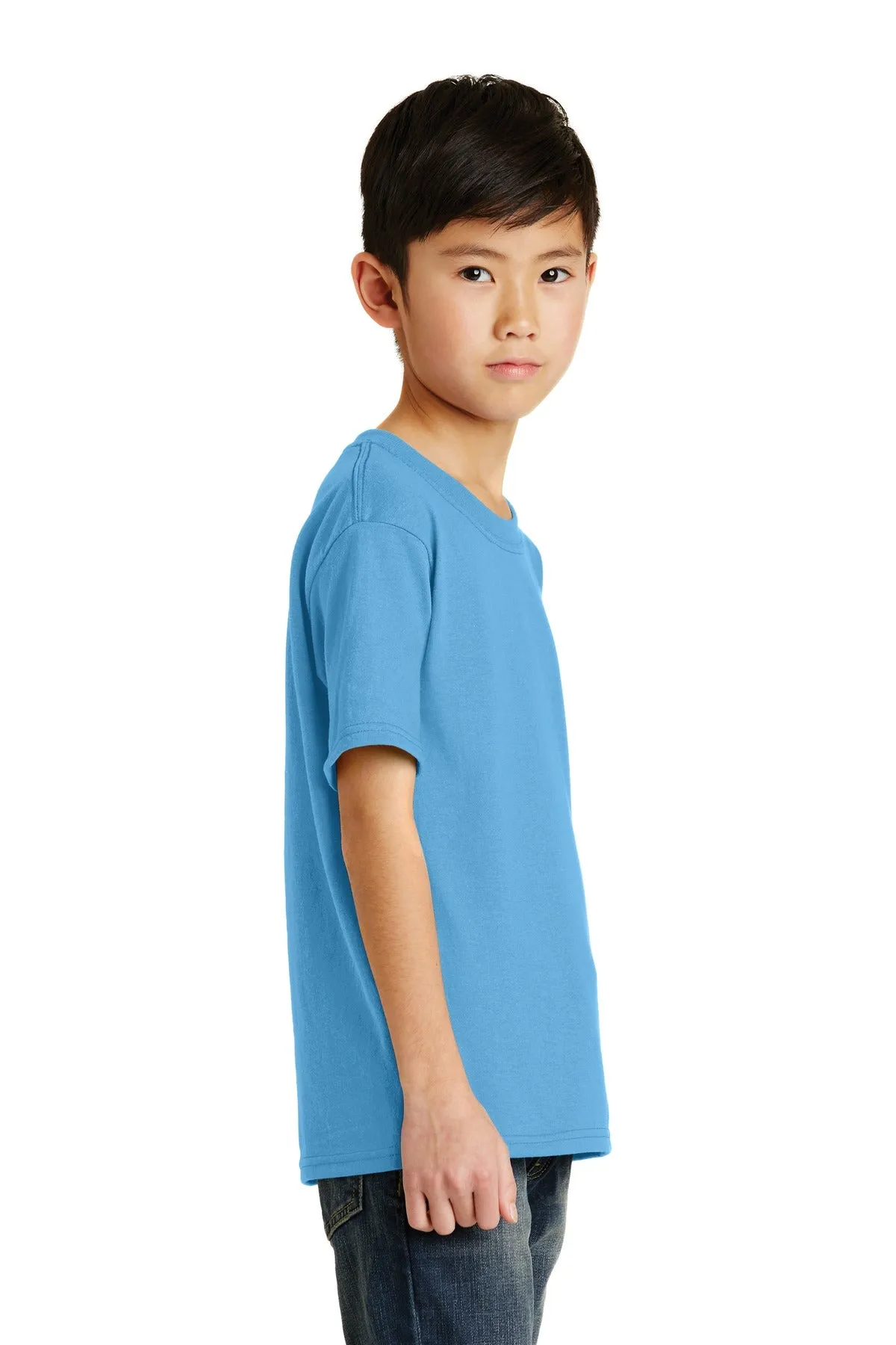 Port & Company® - Youth Core Blend Tee.  PC55Y