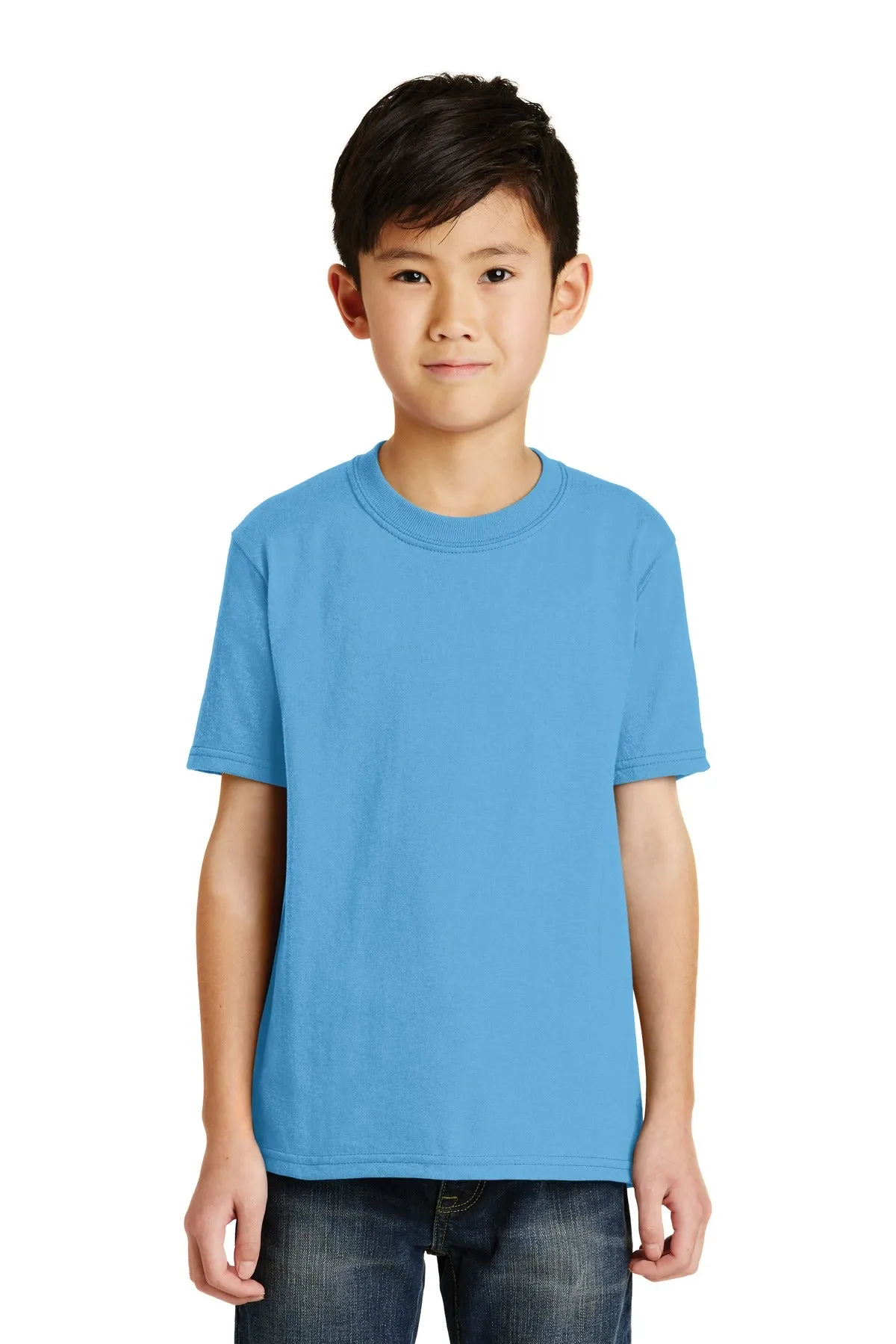 Port & Company® - Youth Core Blend Tee.  PC55Y