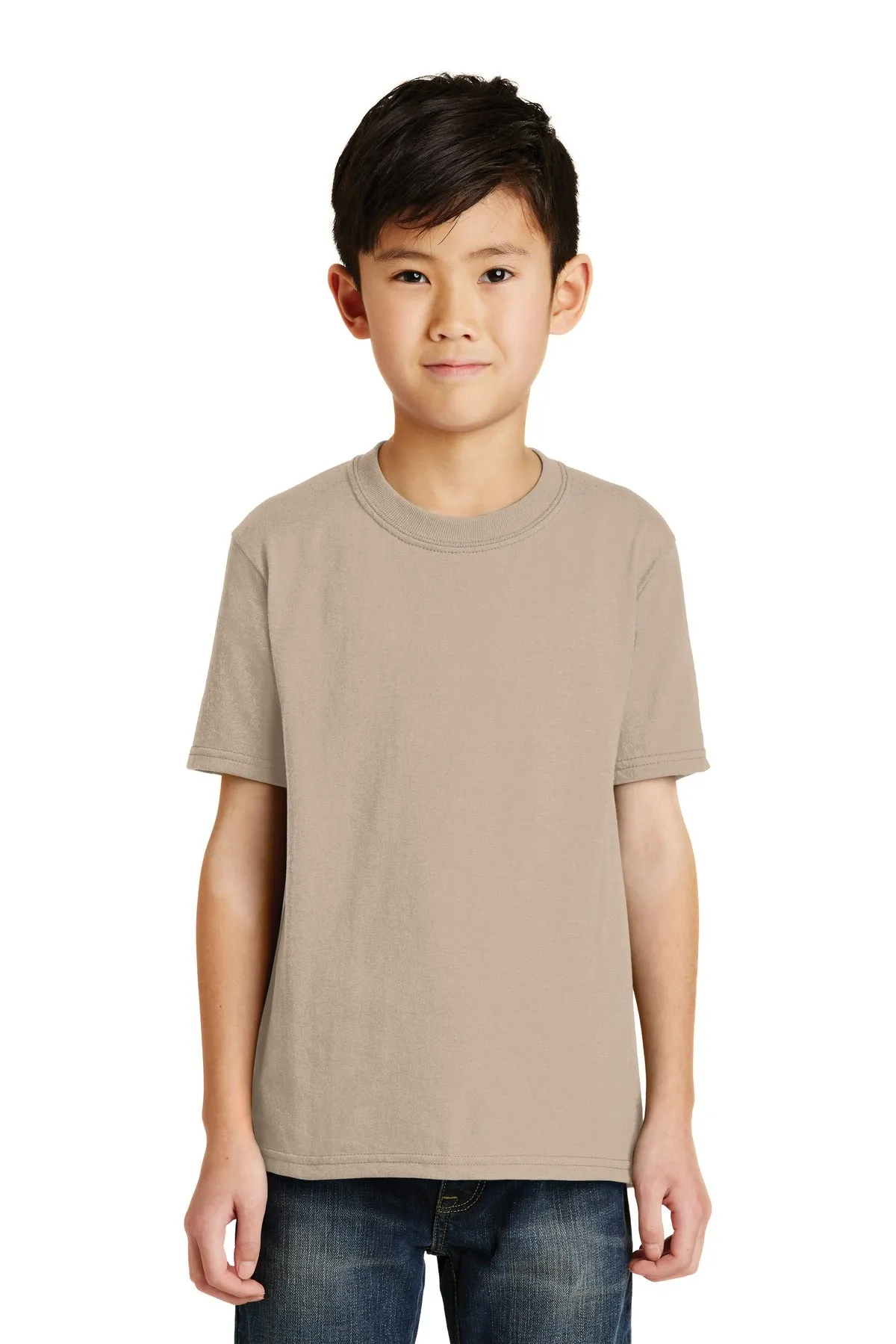 Port & Company® - Youth Core Blend Tee.  PC55Y