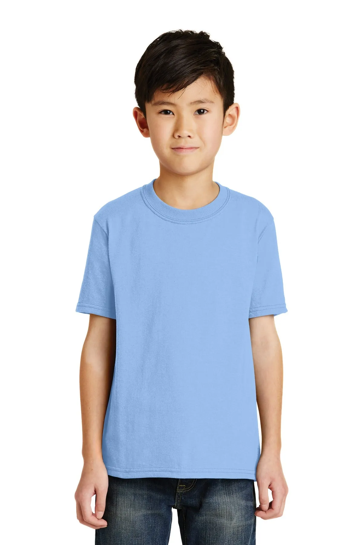 Port & Company® - Youth Core Blend Tee.  PC55Y