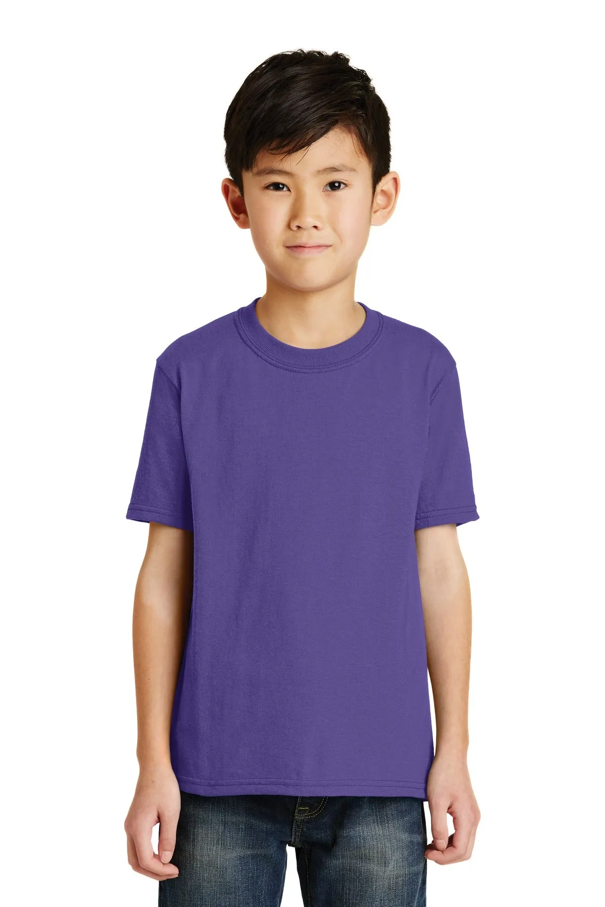 Port & Company® - Youth Core Blend Tee.  PC55Y