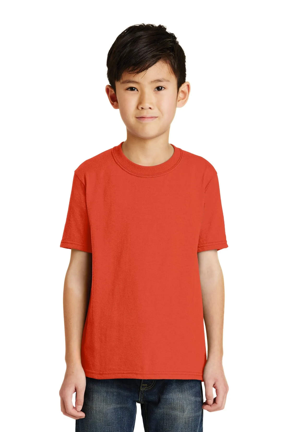 Port & Company® - Youth Core Blend Tee.  PC55Y