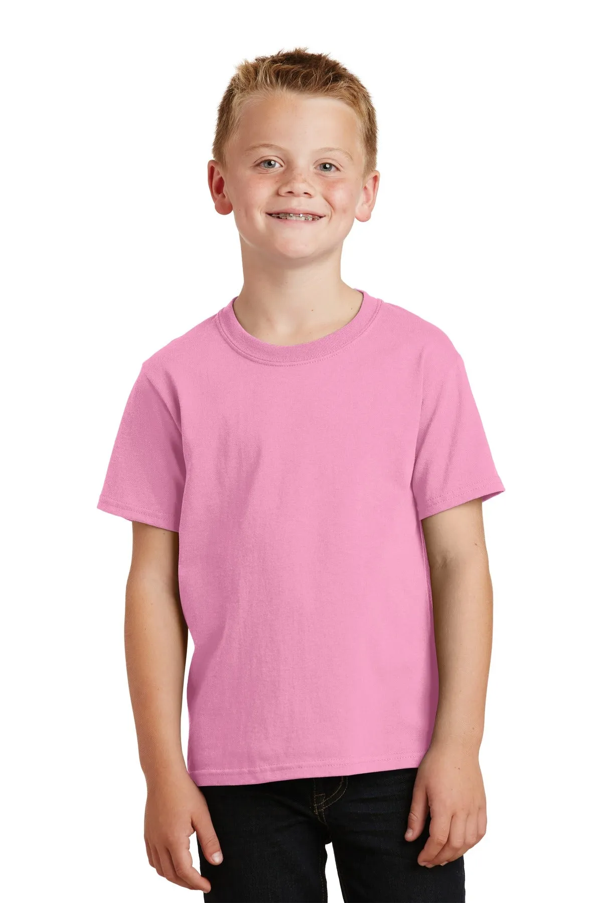 Port & Company® - Youth Core Cotton Tee. PC54Y