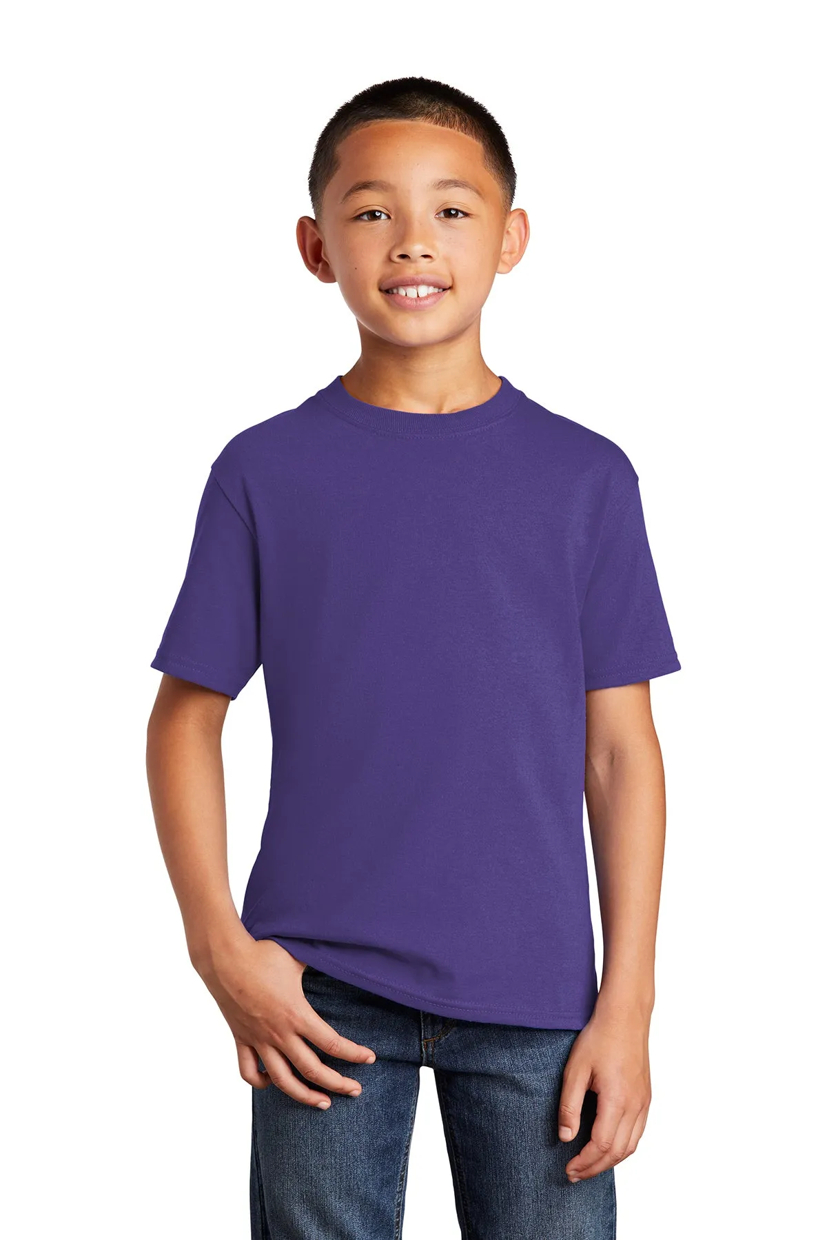 Port & Company® - Youth Core Cotton Tee. PC54Y