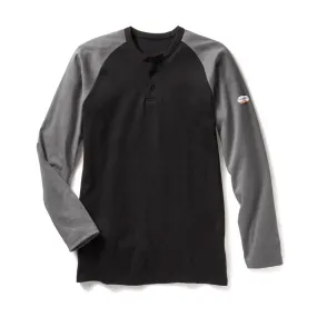 Rasco FR Two Tone Henley Long Sleeve Shirt