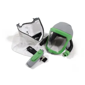 RPB Safety 16-015-23 Z-Link Respirator with 16-723 Tychem 4000 Shoulder Cape, SAR Breathing Tube, C40 Climate Control Device, 1 Kit