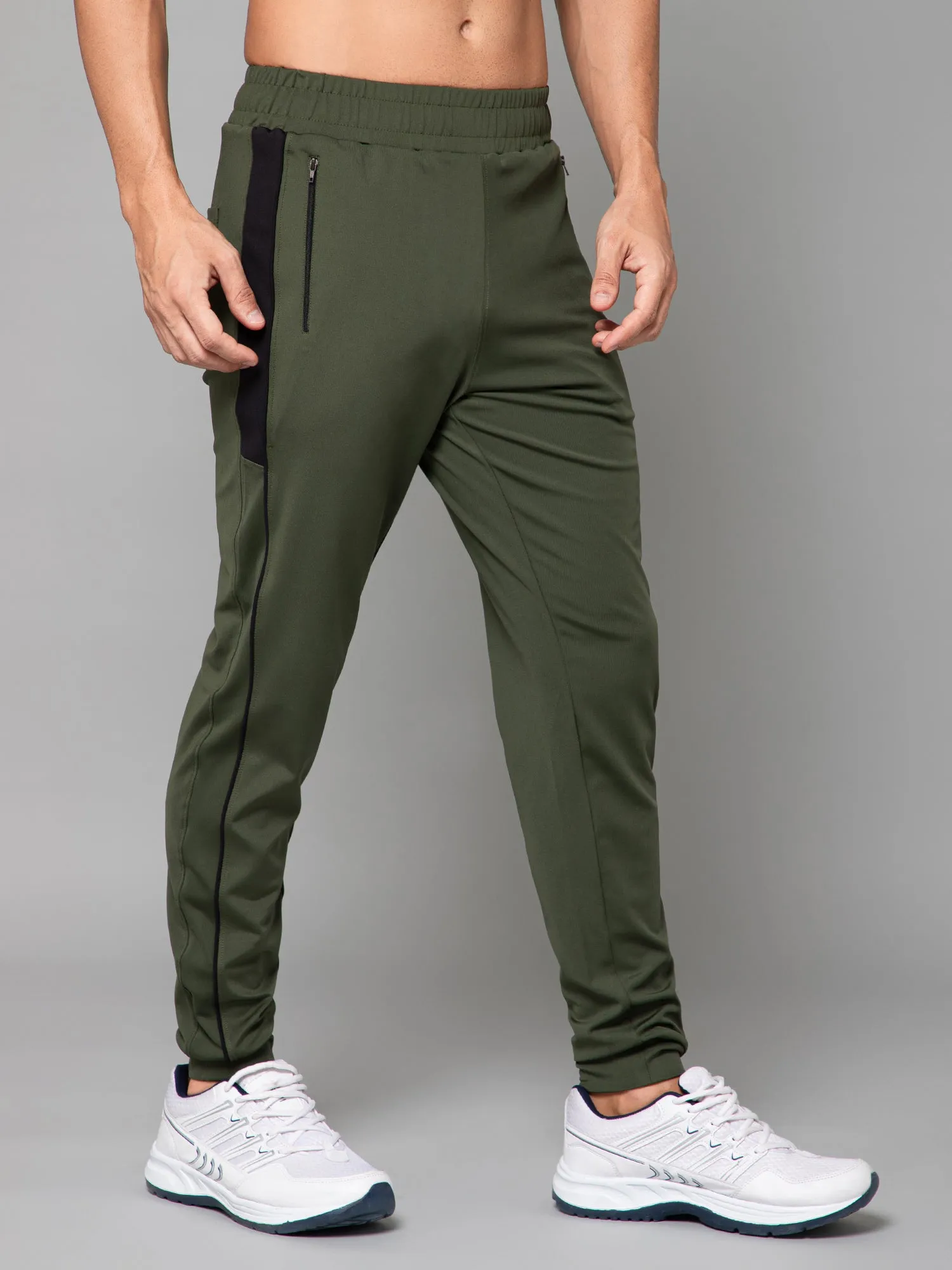 RUDESTYLE CMS CUT & SEW JOGGER-OLIVE