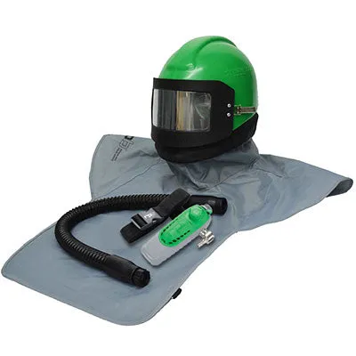 Sandblasting Helmets Nova 2000 with C40 (03-501) Climate Control made by RPB in the USA.