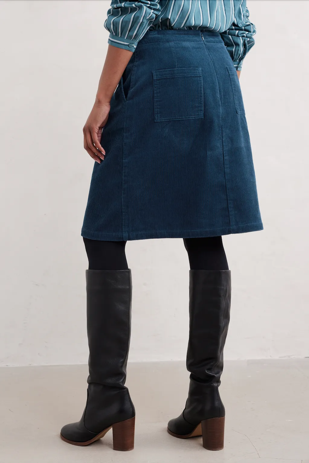 Seasalt Dovetail Skirt-Sea Cave