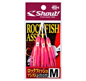 Shout Rockfish Assist Hooks Pink