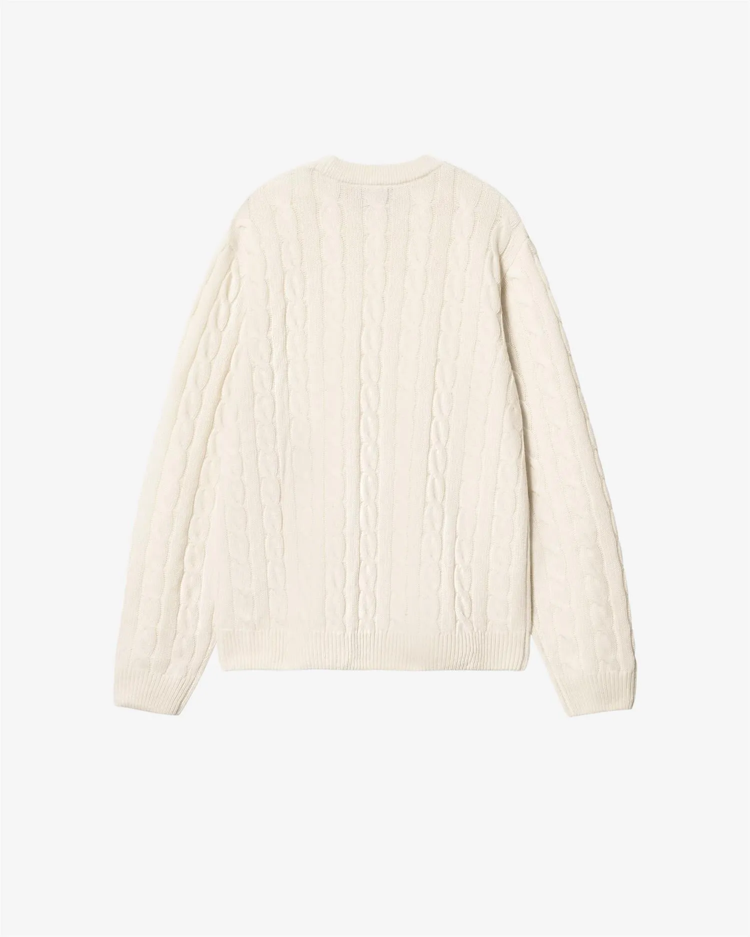 SIGNATURE SWEATER - NATURAL/DUSTY ICE