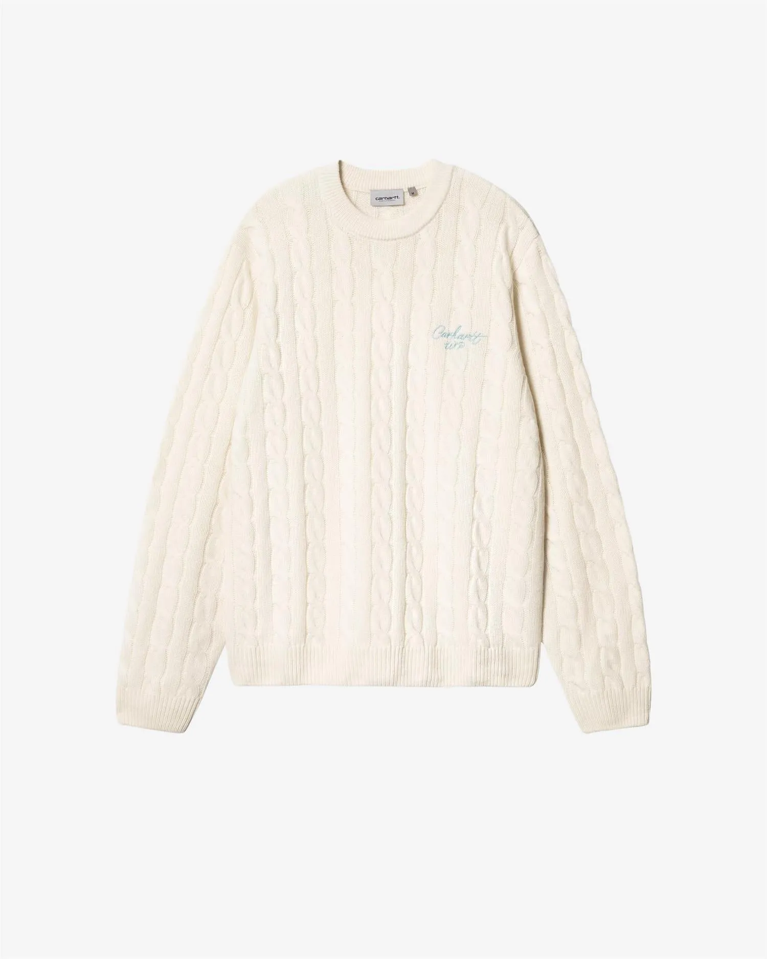 SIGNATURE SWEATER - NATURAL/DUSTY ICE