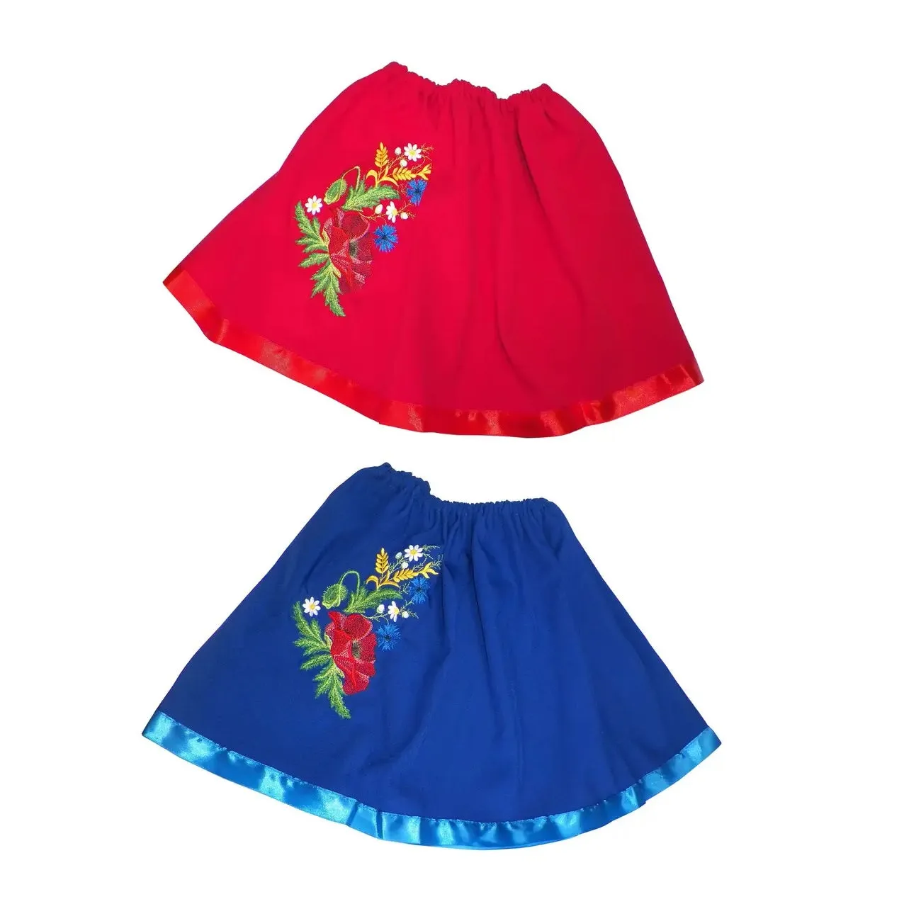 Skirt in Ukrainian style for a girl