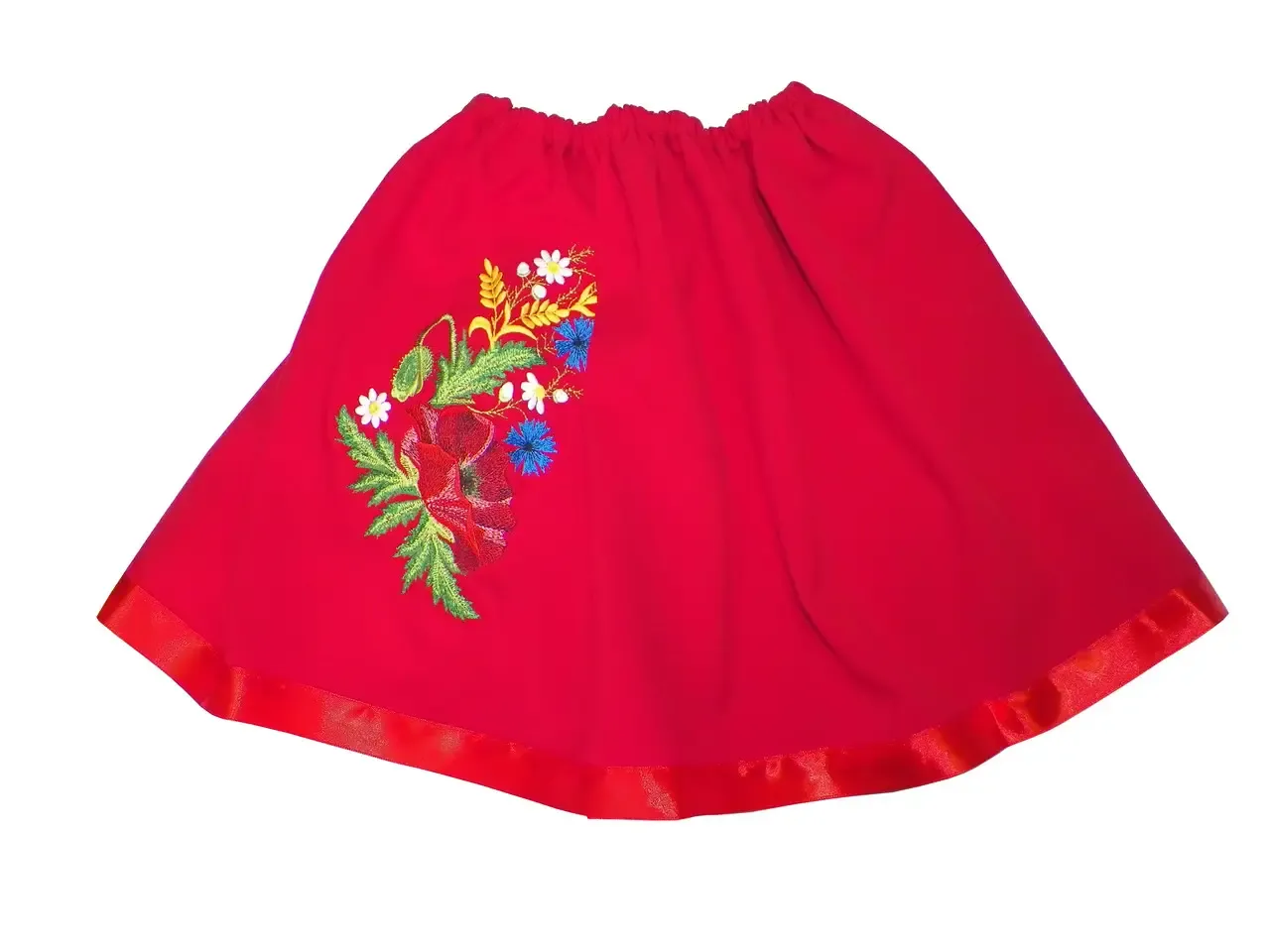 Skirt in Ukrainian style for a girl