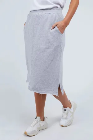 Staple Skirt in Marle Grey