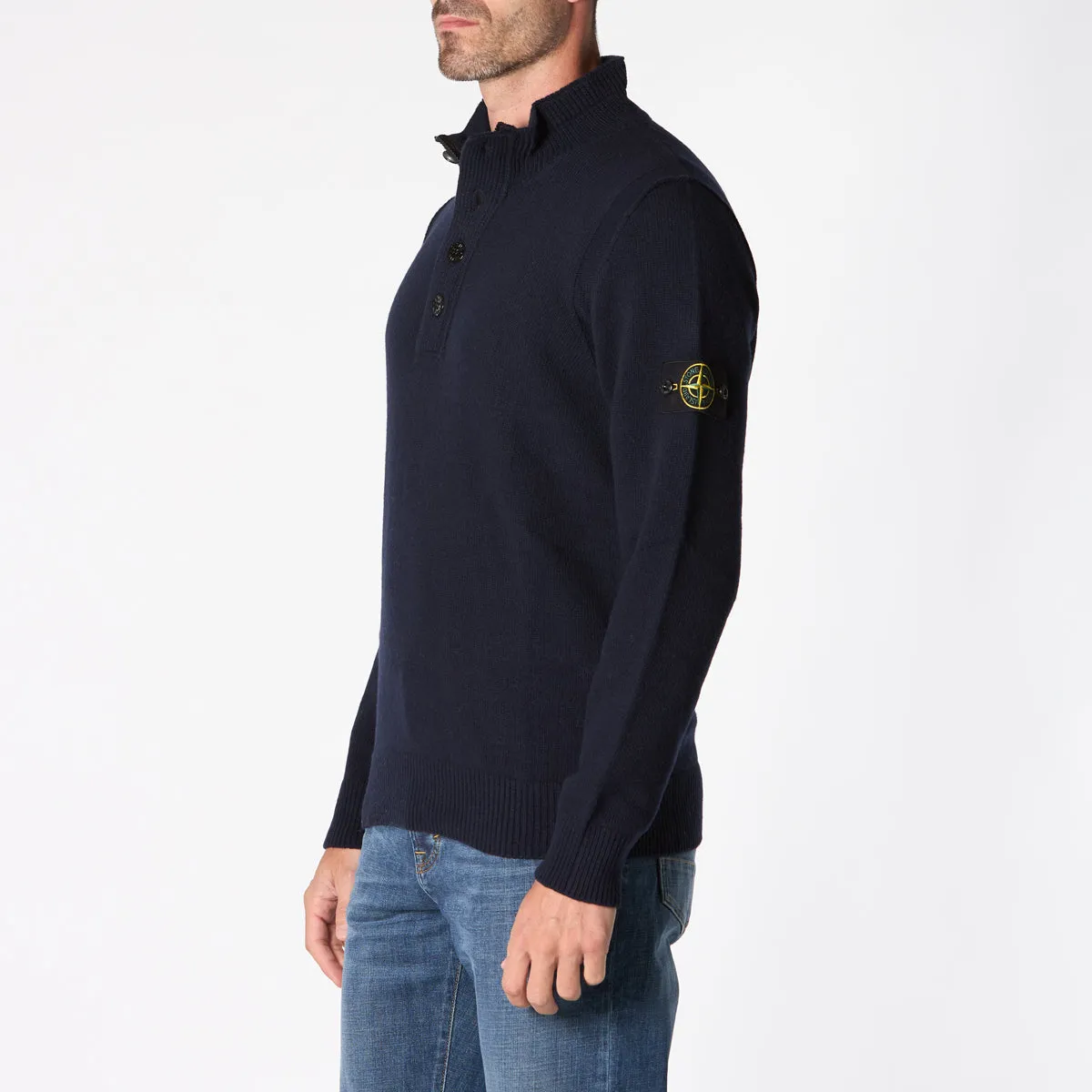 STONE ISLAND SWEATER 8115540A3 A0020 BLUE