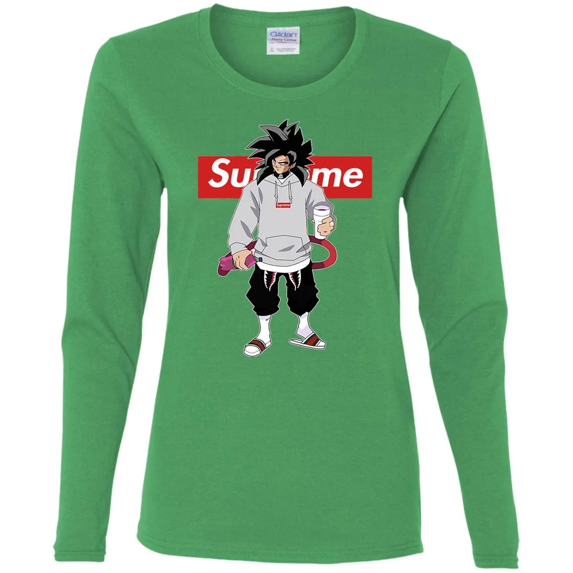 Supreme Dragon Ball Goku Best T-shirt Women Long Sleeve Shirt