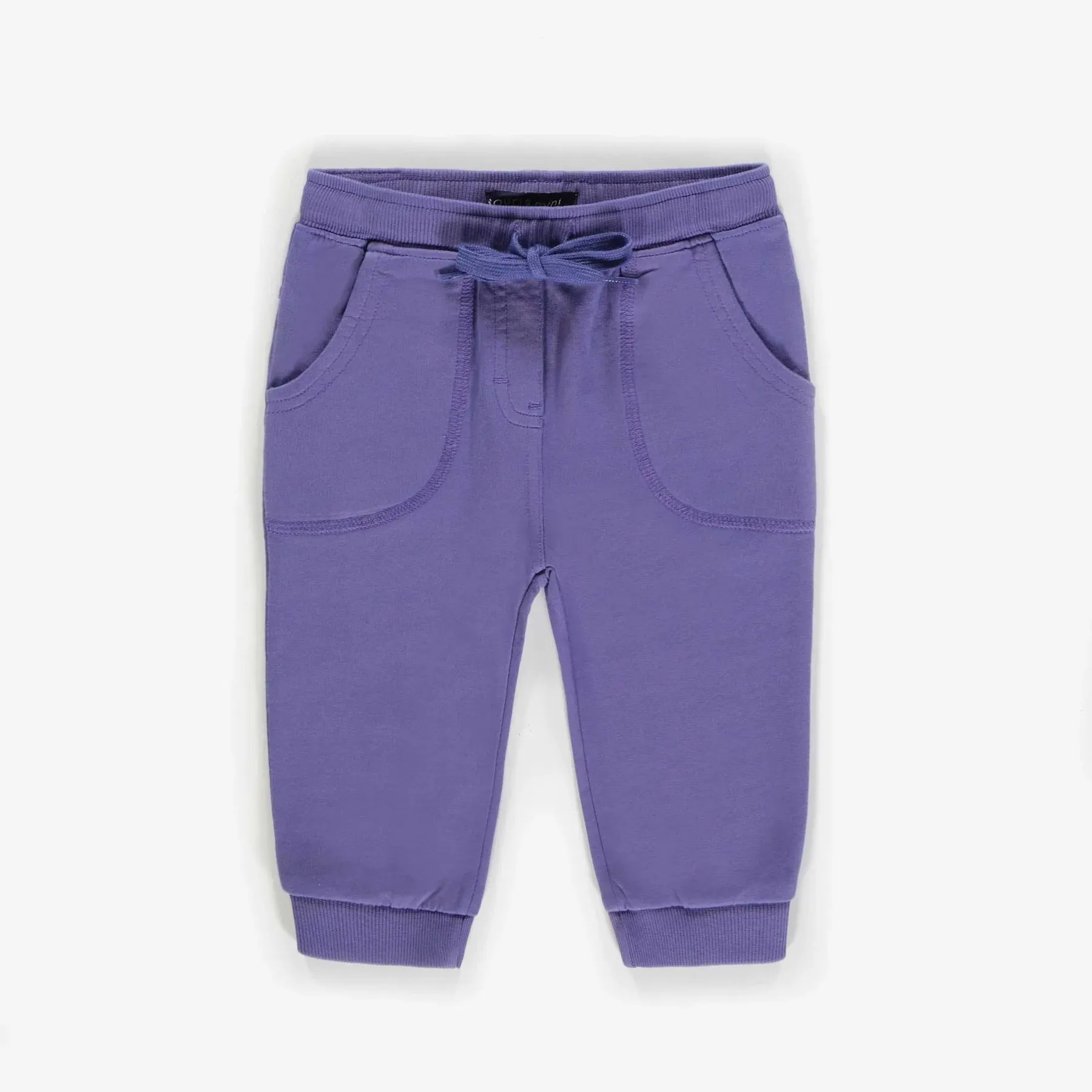 The Forrest Cotton Joggers - Purple - BABY