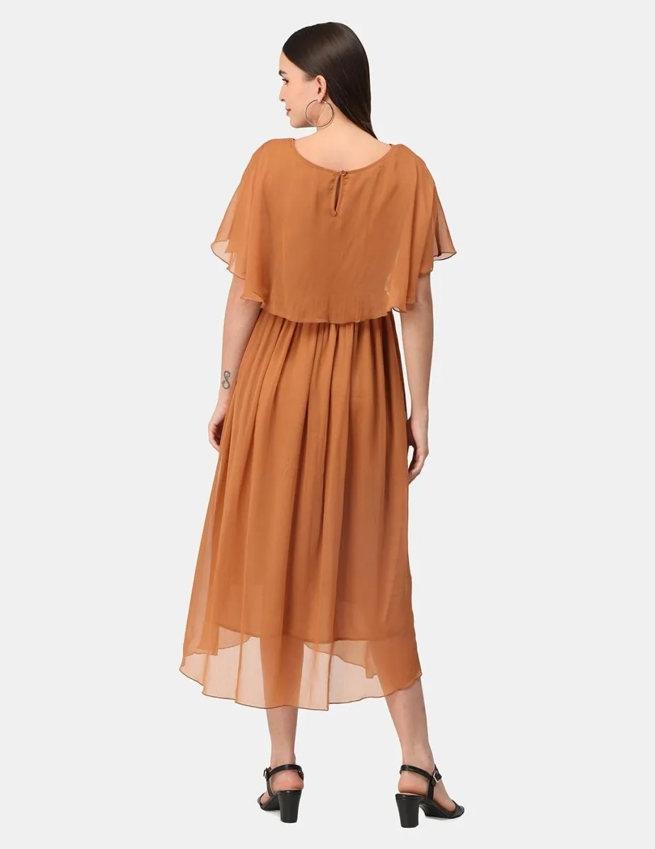 Toffee Coffee Maternity and Nursing Dress