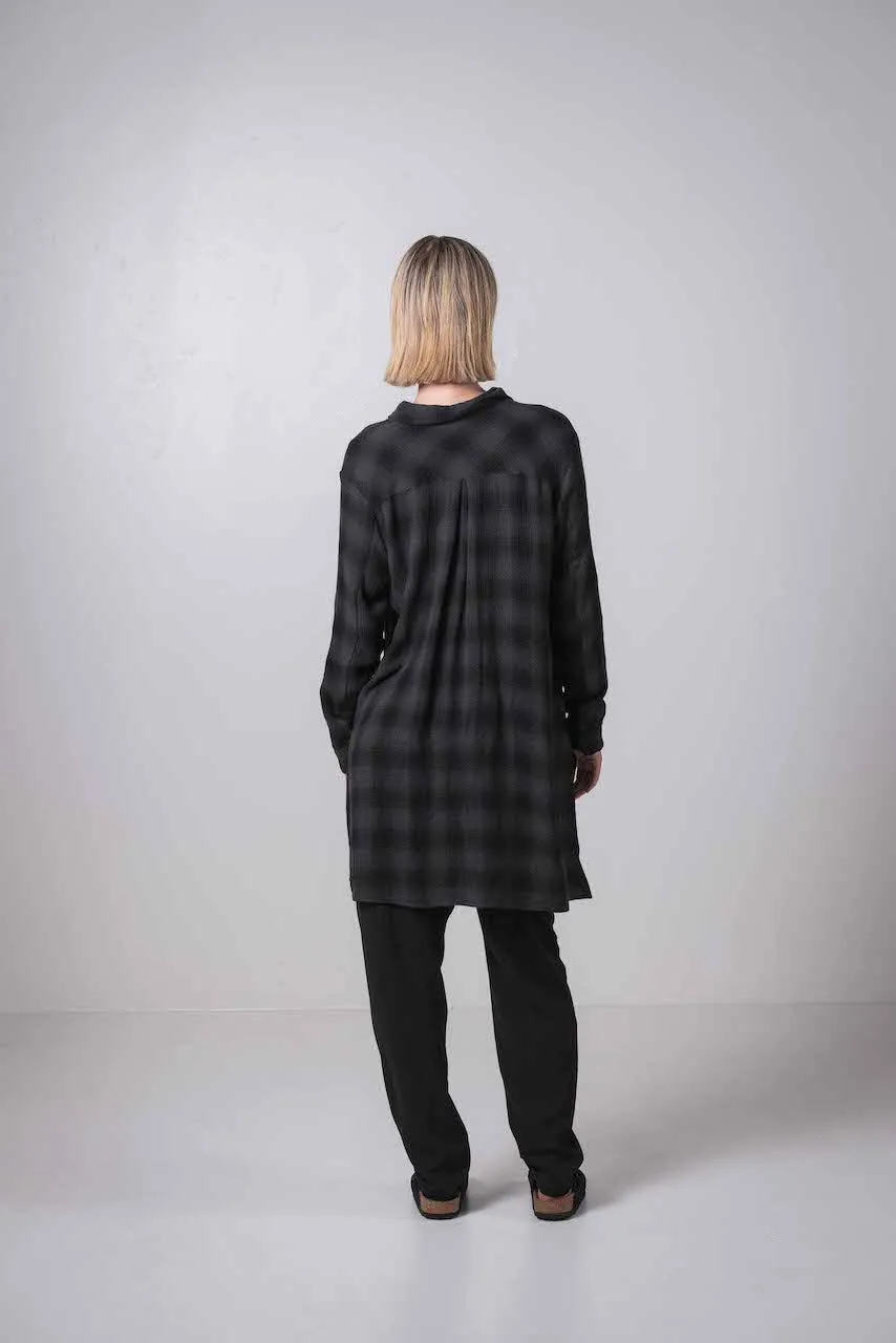 Transit Par Such Mud Check Long Shirt