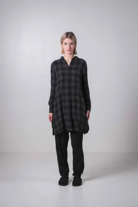 Transit Par Such Mud Check Long Shirt