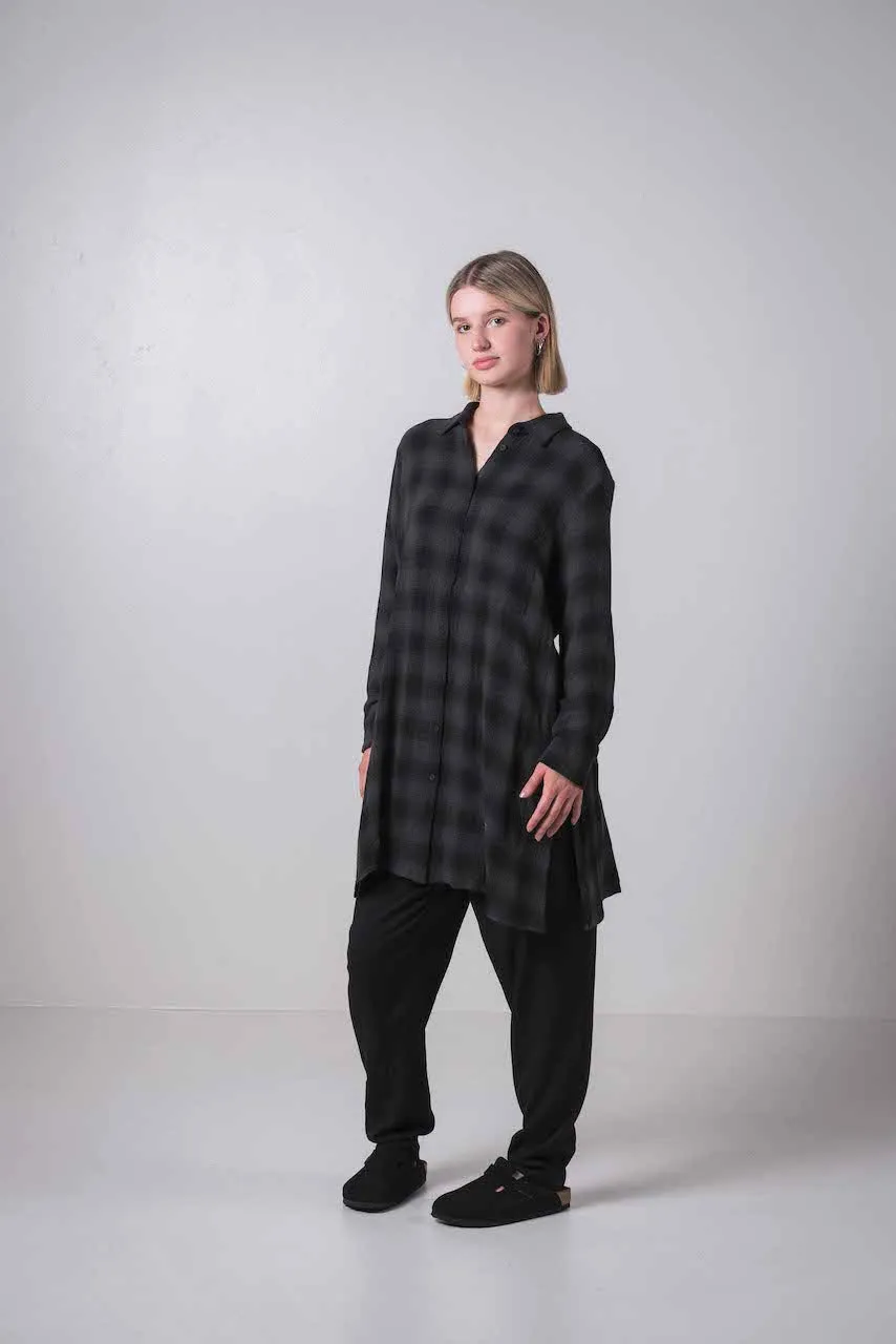 Transit Par Such Mud Check Long Shirt