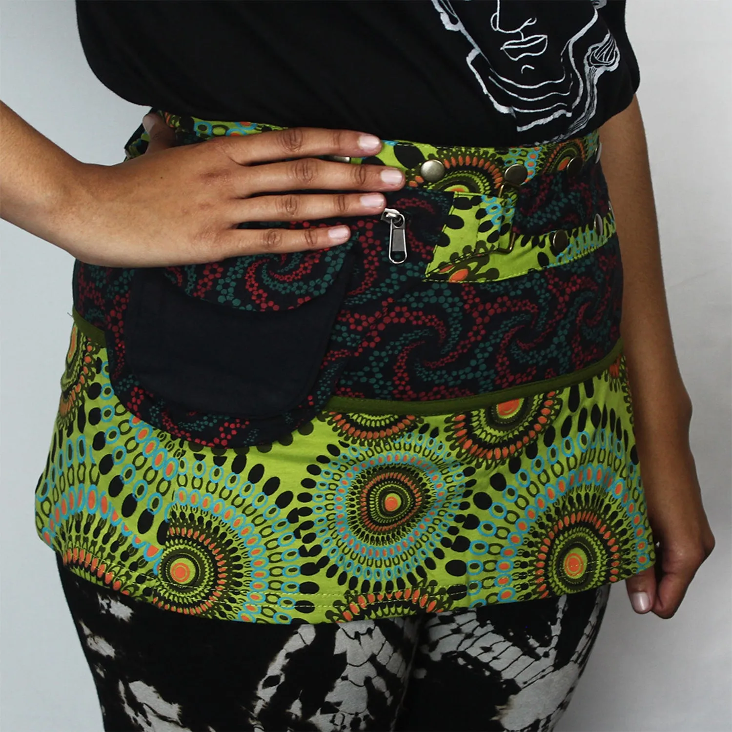 Unisex Festival Utility Bag Skirt