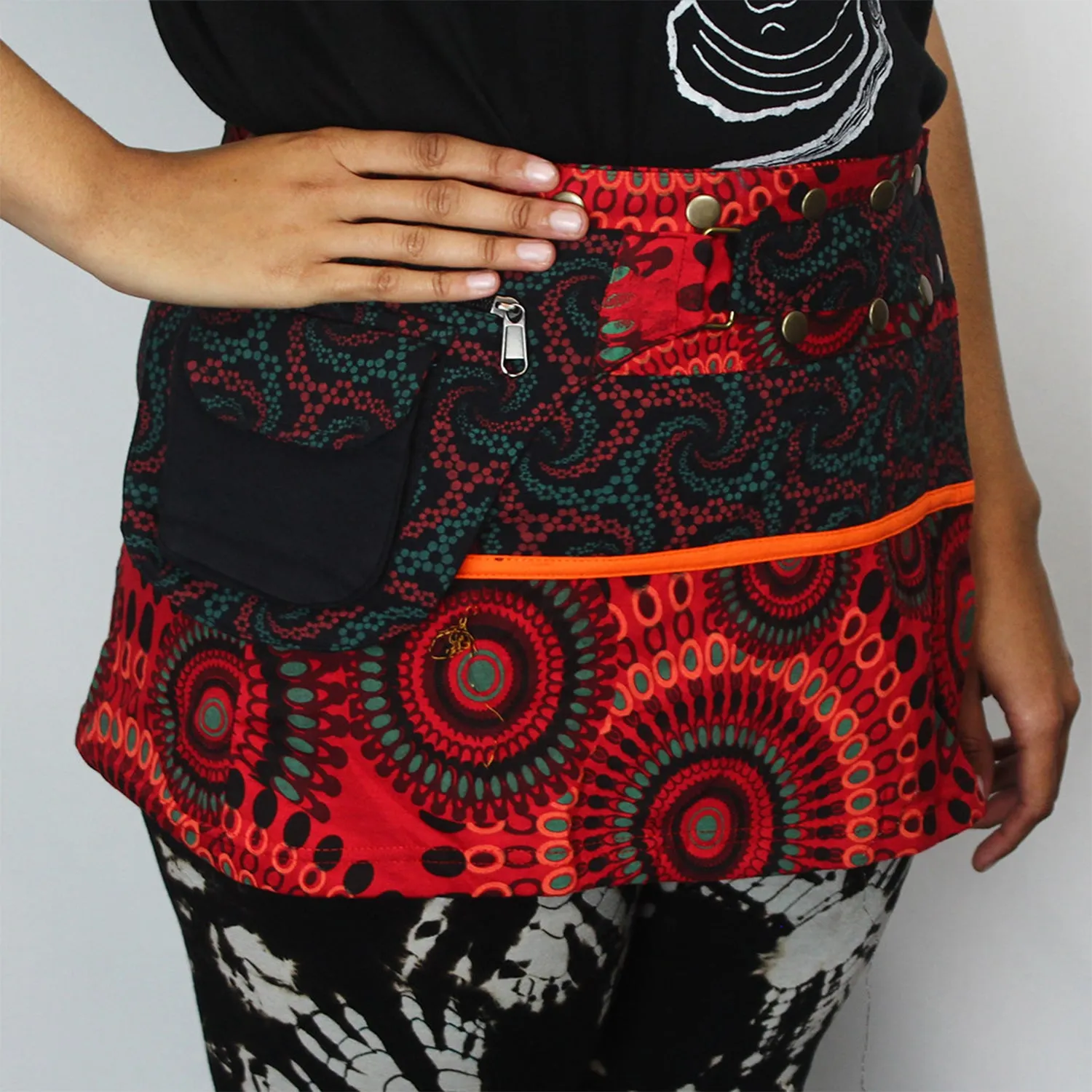 Unisex Festival Utility Bag Skirt