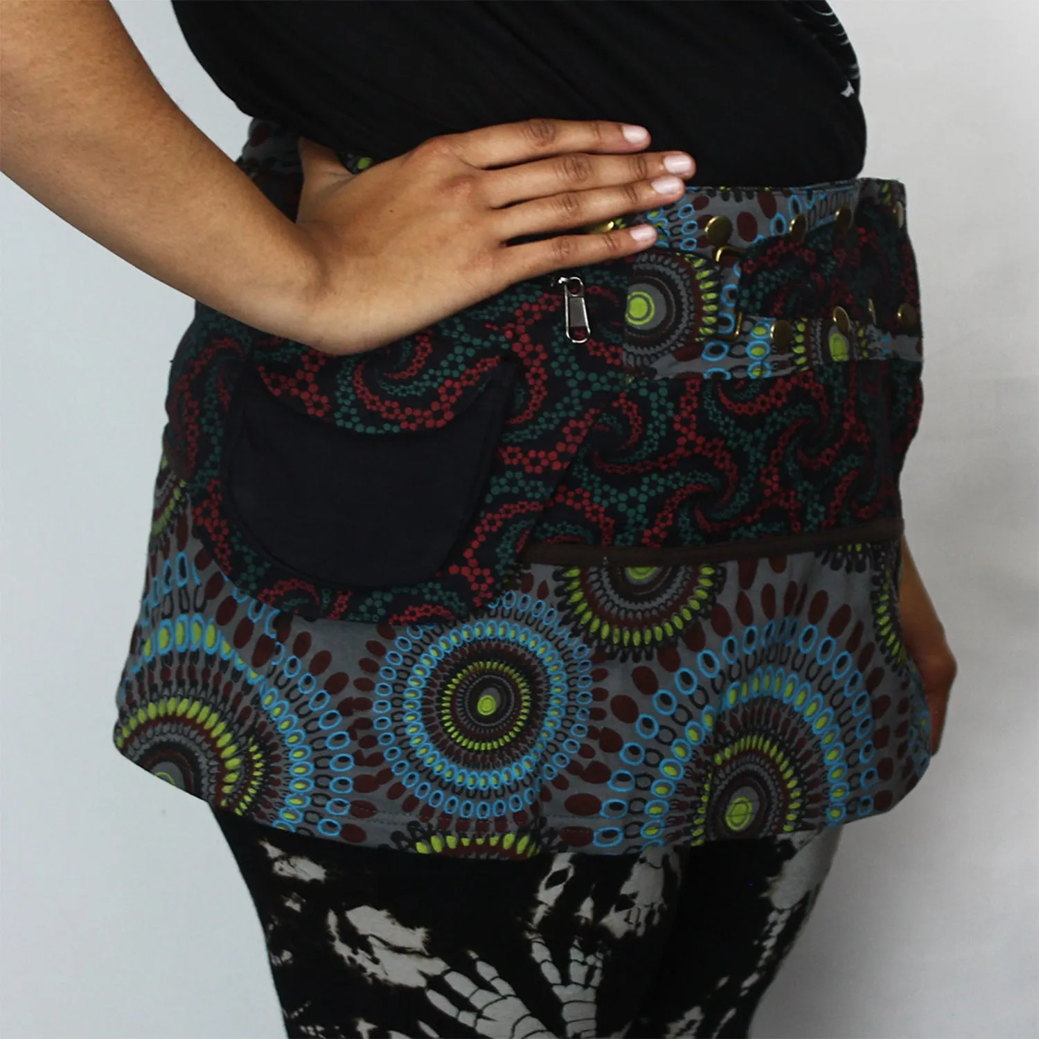 Unisex Festival Utility Bag Skirt