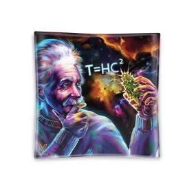 V Syndicate - T=HC2 Black Hole Einstein - Glass Ashtray