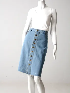 vintage 90s denim skirt