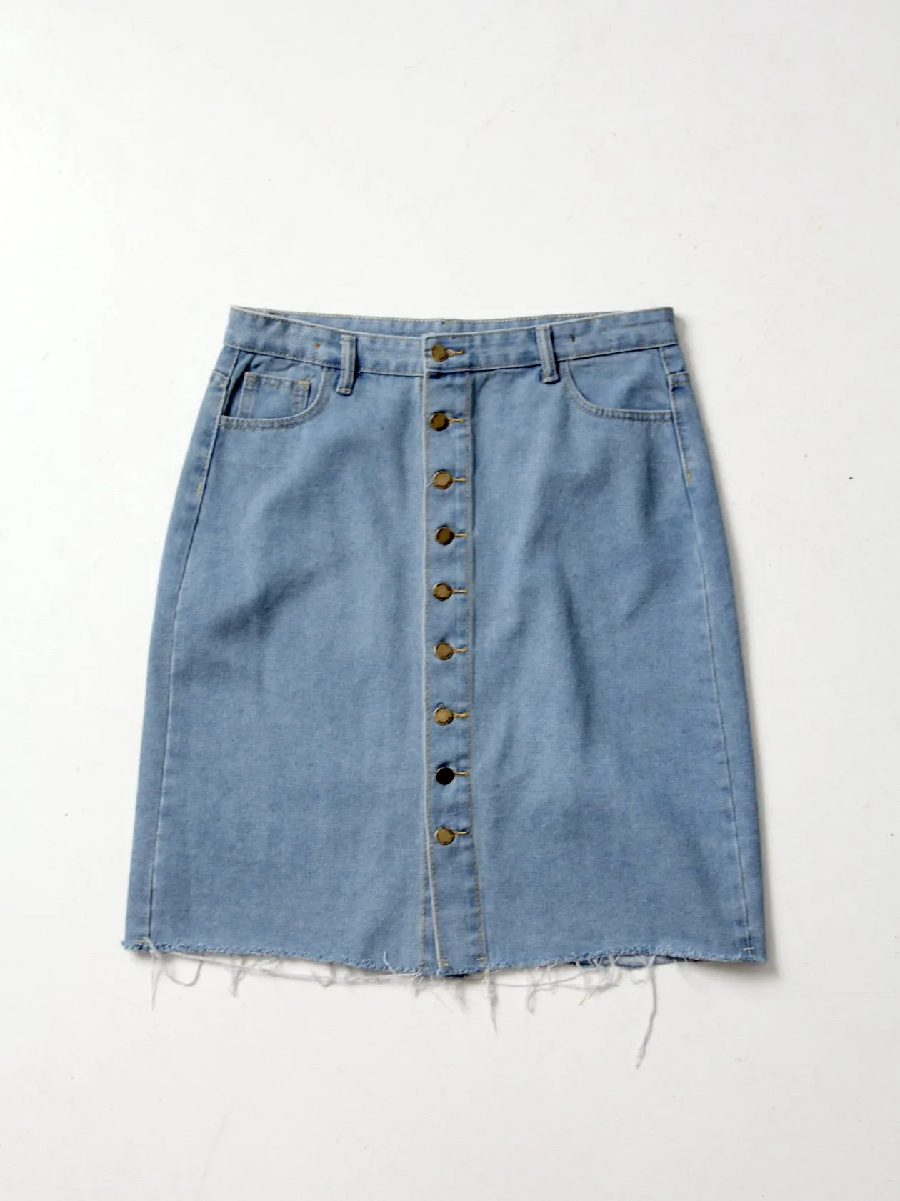 vintage 90s denim skirt