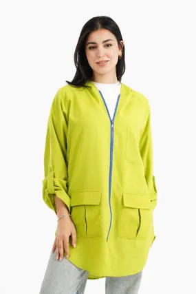 Zipper Closure Light Jacket